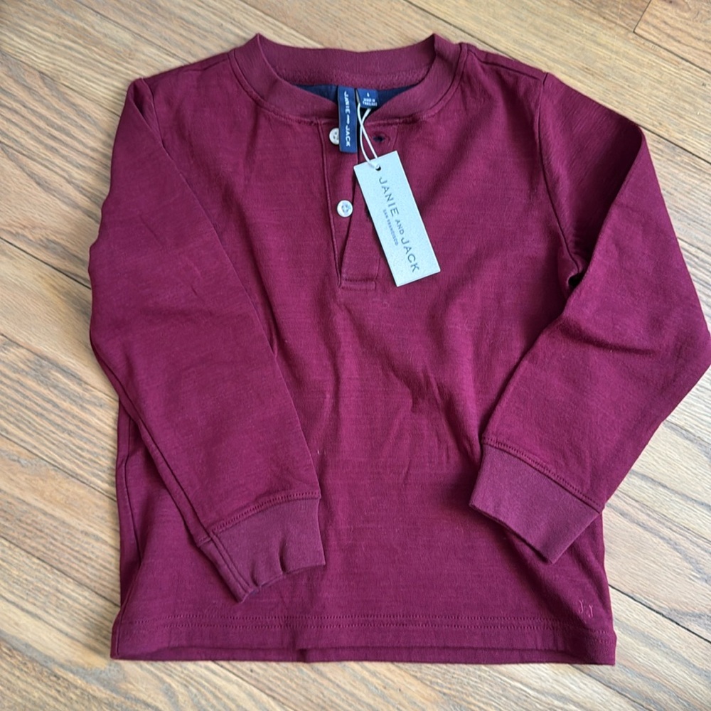NWT- Boys Janie & Jack Soft Shirt
